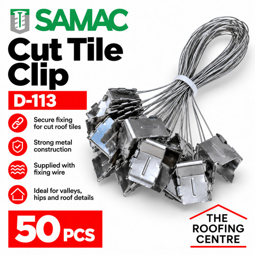Samac 113 cut - tile, clips