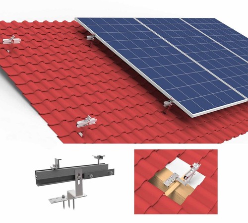Solar panel tile roof - solar,